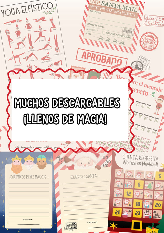 -AGOTADO- 🎄🎅🏻 Las travesuras del ELFO de SANTA: Llena de magia TU NAVIDAD ✨ (Versión digital💌)