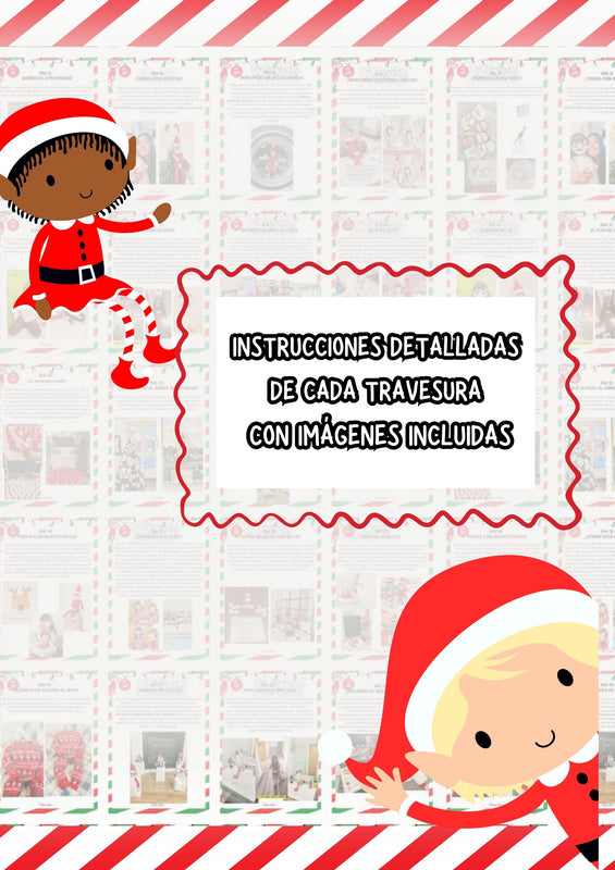 -AGOTADO- 🎄🎅🏻 Las travesuras del ELFO de SANTA: Llena de magia TU NAVIDAD ✨ (Versión digital💌)