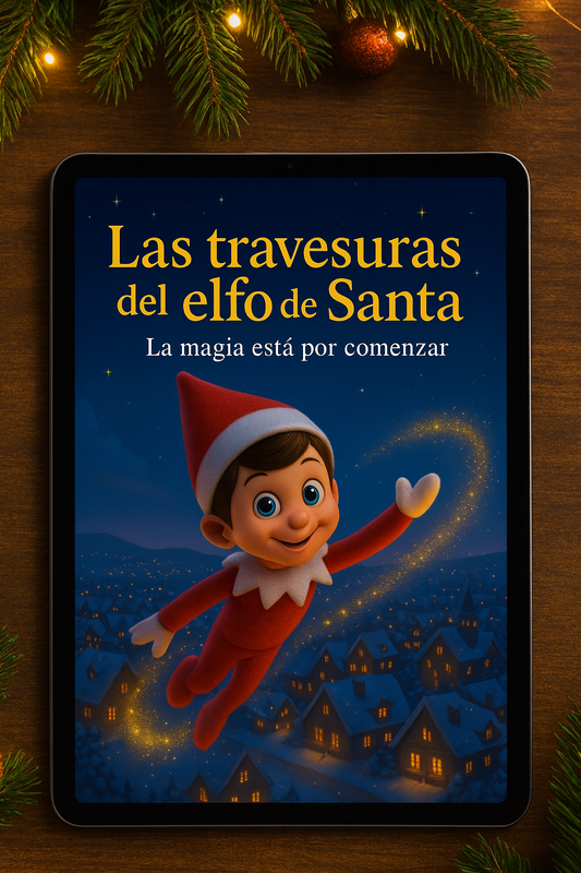 -AGOTADO- 🎄🎅🏻 Las travesuras del ELFO de SANTA: Llena de magia TU NAVIDAD ✨ (Versión digital💌)