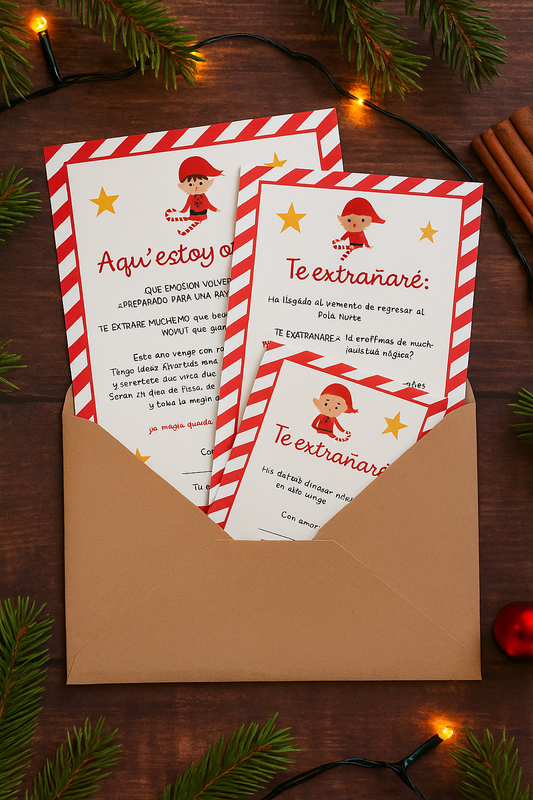 -AGOTADO- 🎄🎅🏻 Las travesuras del ELFO de SANTA: Llena de magia TU NAVIDAD ✨ (Versión digital💌)