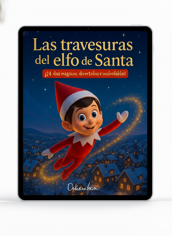 -AGOTADO- 🎄🎅🏻 Las travesuras del ELFO de SANTA: Llena de magia TU NAVIDAD ✨ (Versión digital💌)