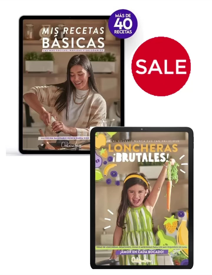 PACK LONCHERAS BRUTALES + MIS RECETAS BÁSICAS